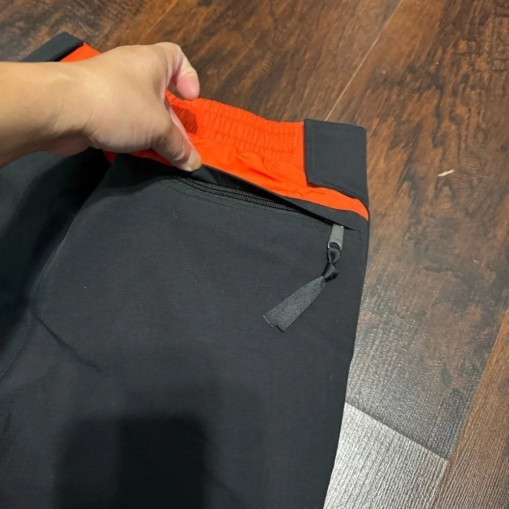 Gucci x The North Face Vibrant Orange & Black Men’s Joggers